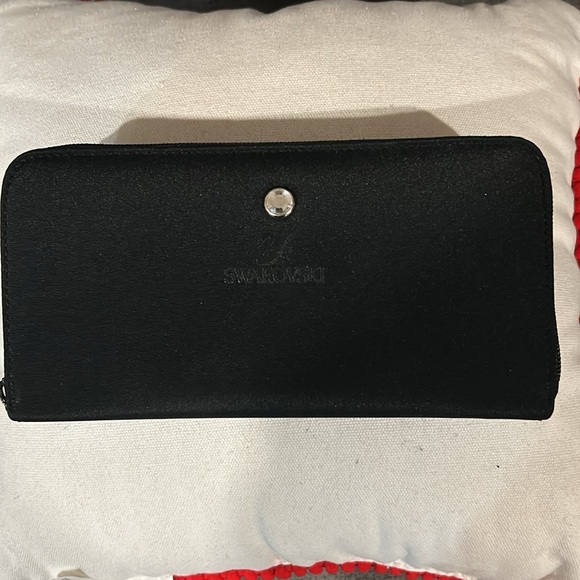 Swarovski black wallet with crystals - Picture 10 of 10